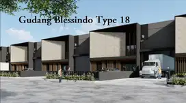 Gudang 3 in 1 Konsep di Blessindo Industrial Estate, Tangerang
