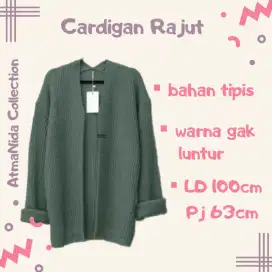 Cardigan Rajut Sweater Wanita