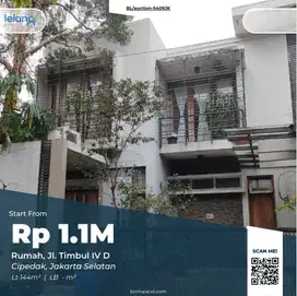 Rumah Dijual, Jl.Timbul, Cipedak, Jagakarsa, Jakarta Selatan
