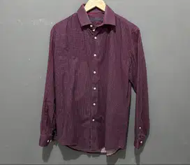 Kemeja Pria Lengan Panjang, The Executive, M, Slim Fit