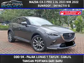 SUNROOF Odo=9k Pajak=2026 BUNGA=4,5% Mazda CX3 PRO 2.0L 2023 CX3 2023