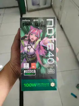 INFINIX NOTE 40 PRO+ 5G NFC RAM 12GB+12GB/256GB GARANSI RESMI
