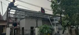 Kanopi besi galvanis