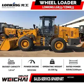 Wheel Loader Lonking CDM932 CDM833 CDM855 Wheel Loader China Tangguh