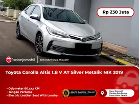 [WARRANTY] Toyota Corolla Altis 1.8 V AT Silver Metalik 2019/2020