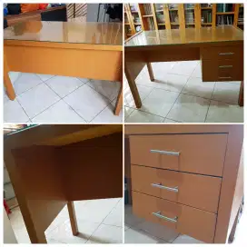 Dijual Meja Belajar Kayu Sungkai