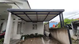 Kanopi baja ringan atap spandek dan alderon berkualitas