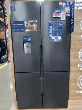 ELECTROLUX MULTI DOOR EQE5660A NID BLACK. Cicilan 0%