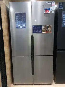 Electrolux multi door EQE5600A-S NID SILVER . CICILAN 0%