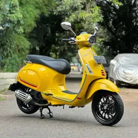Piaggio Vespa SPRINT S ABS IGET LED 2021 warna Kuninng