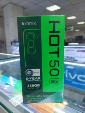 Infinix Hot 50 5G 8/256gb Garansi Resmi 1 Tahun Bisa COD Depok