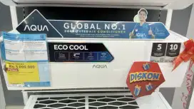 Promo AC bunga 0% dengan home credit pasti bisa