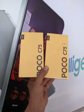 [ FAST RESPON WA ] Poco C75 NFC 8/256 Garansi resmi 15bln