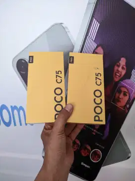 [ FAST RESPON WA ] Poco C75 NFC 6/128 Garansi resmi 15bulan
