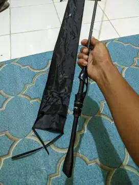 Joran Casting 2-8 LB Carbon Solid Murah Mewah Panjang 2.0 Meter