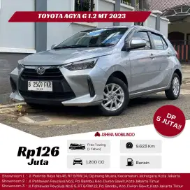 NEW AGYA G 1.2 MT 2023 SILVER