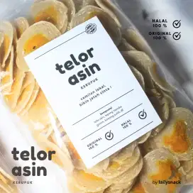 Kerupuk telor asin