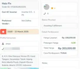 Cuci ac kulkas m cuci