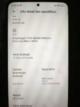 Hp redmi note 10pro 8/128