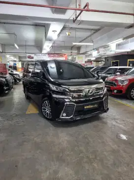 Low KM Toyota Vellfire ZG AT 2016 nik 2015 Antik