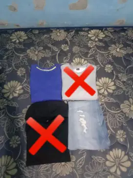 Baju creunek & celana jeans