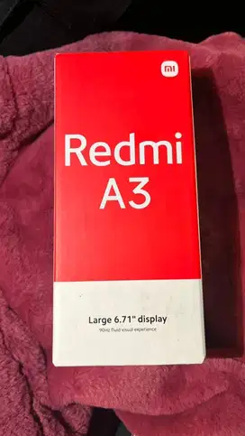 Dijual xiaomi redmi a3 4/128 Gb Like new