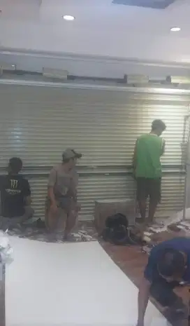 Tukang benerin pintu rolling door folding gate panggilan