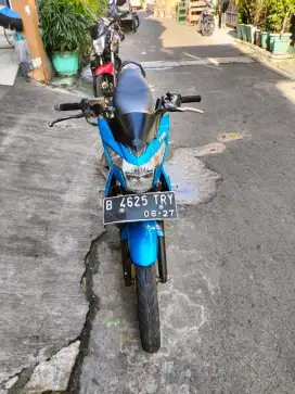 Suzuki Satria f tahun 2017 mesin halus pajak panjang