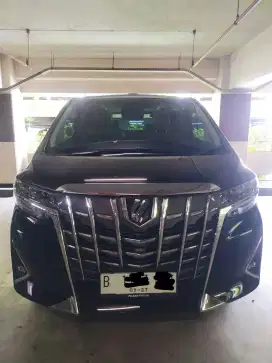 Aphard 2 5 G tahun 2022 Hitam