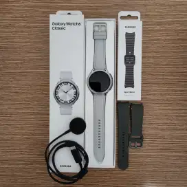 Samsung galaxy watch 6 classic 47mm + sport band one click watch 7