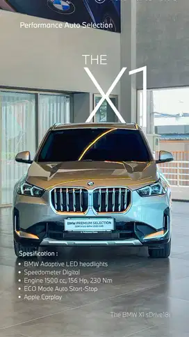 BMW x1 sDrive18i 2025, Tidak jadi pakai !!
