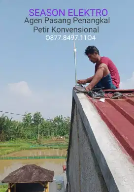 Agen Pasang Penangkal Petir Konvensional Bandung Kota