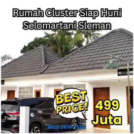 Rumah 499 Jt di Selomartani Sleman Siap Huni