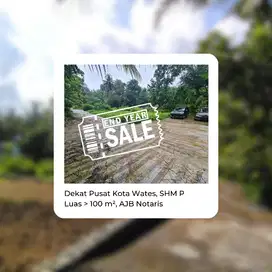 End Year Sale : Tanah Wates, SHM, Rp. 700Rb/m²