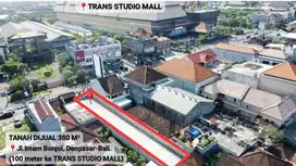 DIJUAL TANAH 3.8 ARE DI JALAN UTAMA IMAM BONJOL TRANS STUDIO