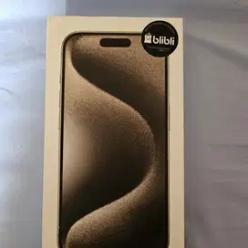 iphone 15 Pro 128 Gb Garansi Resmi
