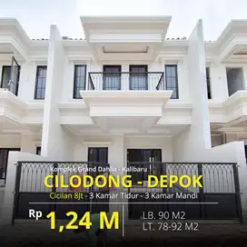 Rumah TYPE 90 Luas Tanah 78-92 | Cilodong Depok 12 Menit ke Stasiun