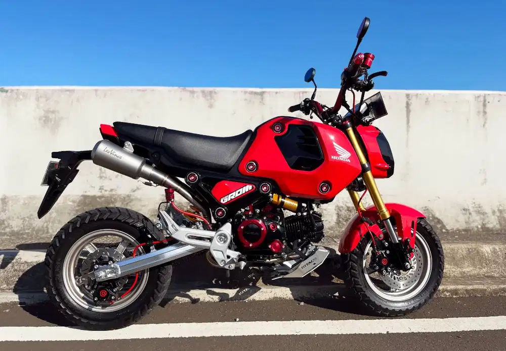 Honda Grom msx Gen 3 CBU THAI, 2021 FULL ACC, fp, odo 72KM, like new