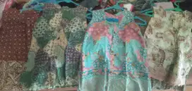 Baju batik anak peremuan utk usia 2thn s/d 6thn