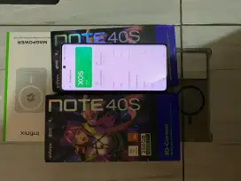 Infinix note 40s 8/256 fullsett