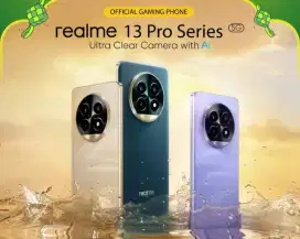 PROMO REALME 13 PRO 5G.LAYAR LENGKUNG. AMOLED. RAM 12/256.NFC.BARU