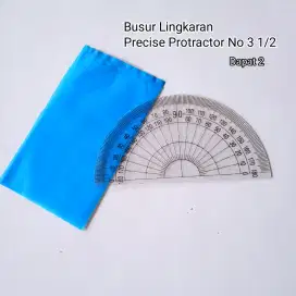 Busur Lingkaran Precise Protractor No. 3½ & No. 4