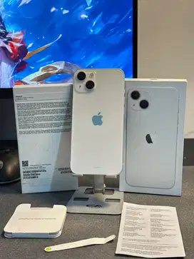 Iphone 13 basic 128 gb ibox starlight garansi on