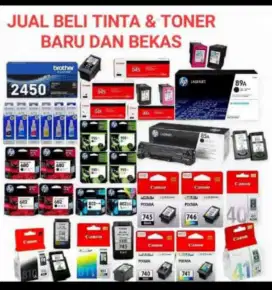 Jual beli tinta bekas dan baru