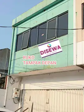 Ruko siap cuan di jalan raya ramai pondok kelapa
