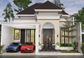 RUMAH MEWAH DESAIGN AMERICAN CLASSIC DI AREA PREMIUM PURWOMARTANI