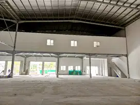 Disewakan Gudang pabrik siap huni kawasan industri terpadu