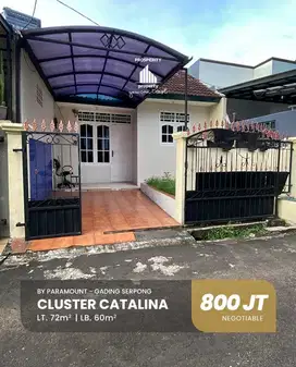 Siap Huni Lokasi Strategis Di Cluster Catalina Gading Serpong