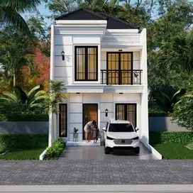 Rumah Mewah Full Bata Merah 2 Lantai Di Cilodong, Depok
