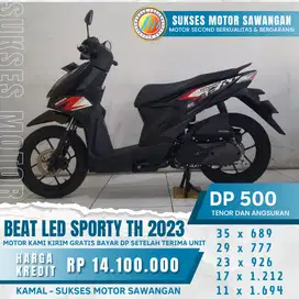 DP 500K murah meriah syarat KTP & KK Beat sporty th 2023 yuk gas